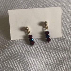 Handmade beaded earrings
